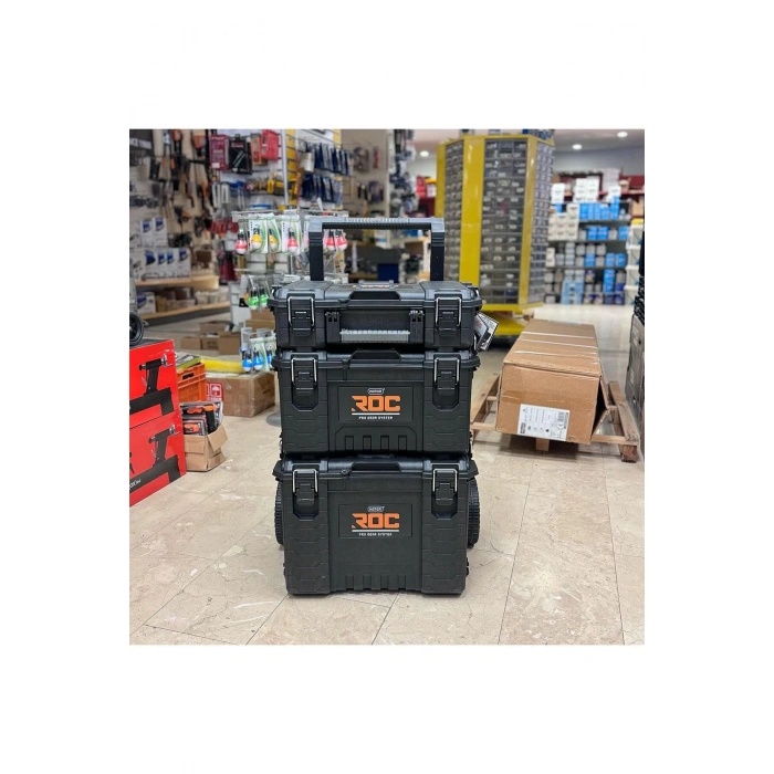 Keter 17212618 Pro Gear Roc 3 Katlı Tekerlekli Takım Çantası