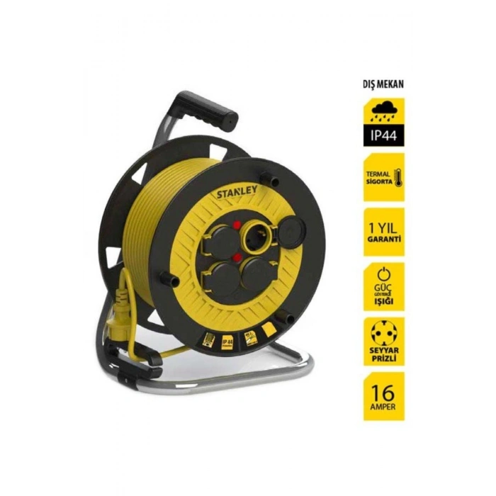 Stanley St-p-2525 Makaralı Ara Kablo 3x2.5 Mm 25 Metre