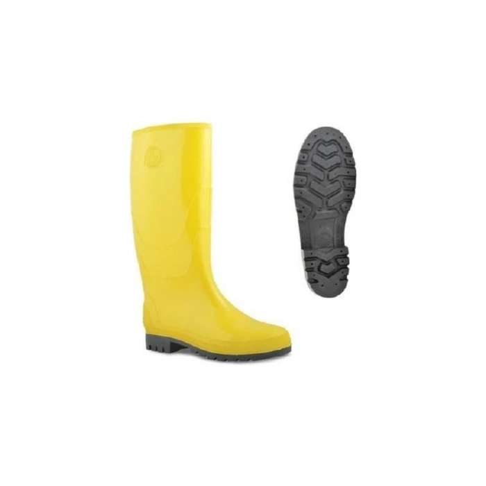 Ulaş Pvc Uzun Sarı Çizme