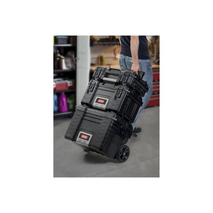 Keter Rigid 3 Katlı Tekerlekli Takım Çantası