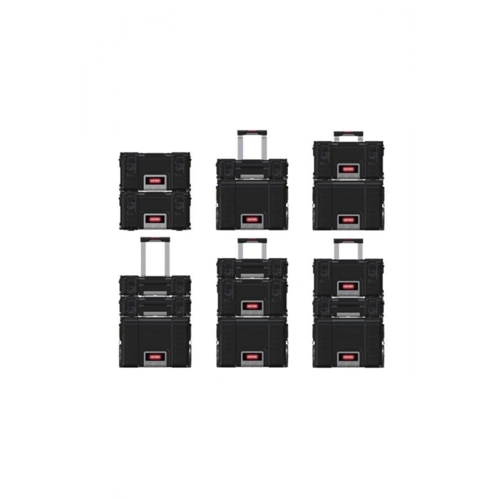 Keter Rigid 3 Katlı Tekerlekli Takım Çantası