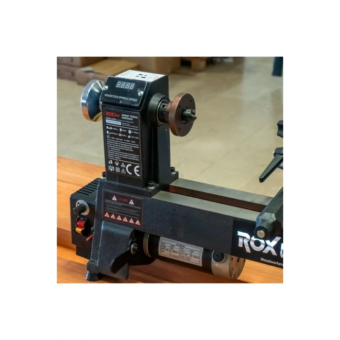 Rox Wood 0179 Devir Ayarlı Ahşap Torna Makinası 750 Watt