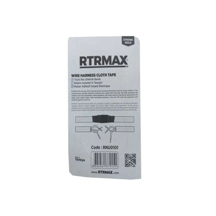 Rtrmax Tüylü Bez Elektrik Bandı