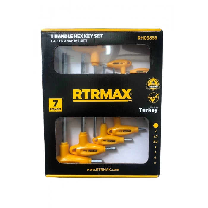 Rtrmax T Allen Anahtar Takımı 7’li