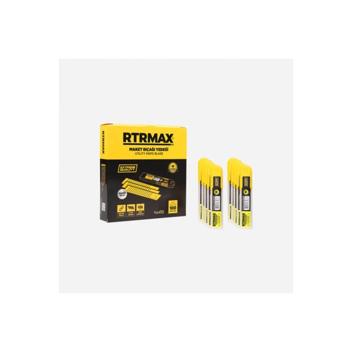 Rtrmax Rak116 Maket Bıçağı Yedeği 18-*100*0.5 mm
