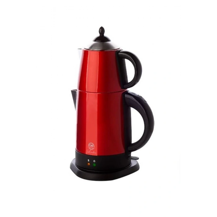 CVS Şehzadem Kırmızı Çelik Elektrikli Çaycı Dn 1528