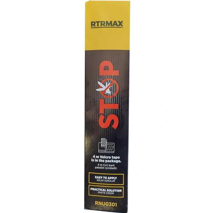 Rtrmax Sineklik 75x125cm Fiber Tül, Yıkanabilir, Beyaz