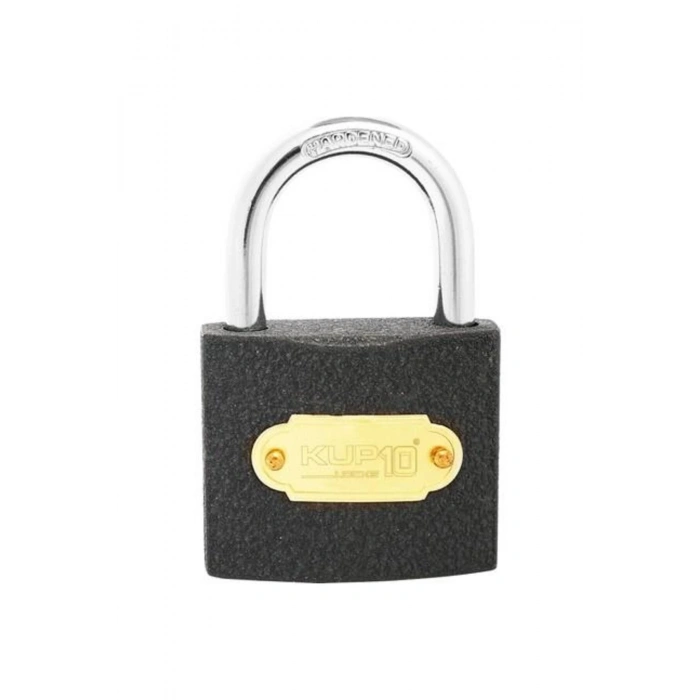 Kupa Asma Kilit Gri 25 Mm. - 3 Anahtarlı