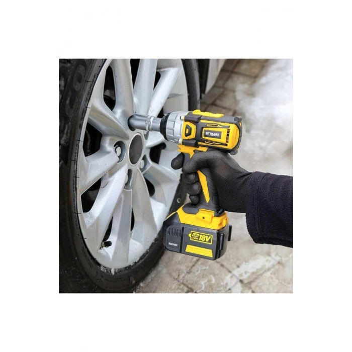 Rtrmax Şarjlı Darbeli Somun Sıkma Kömürsüz Motor Rtx2028b