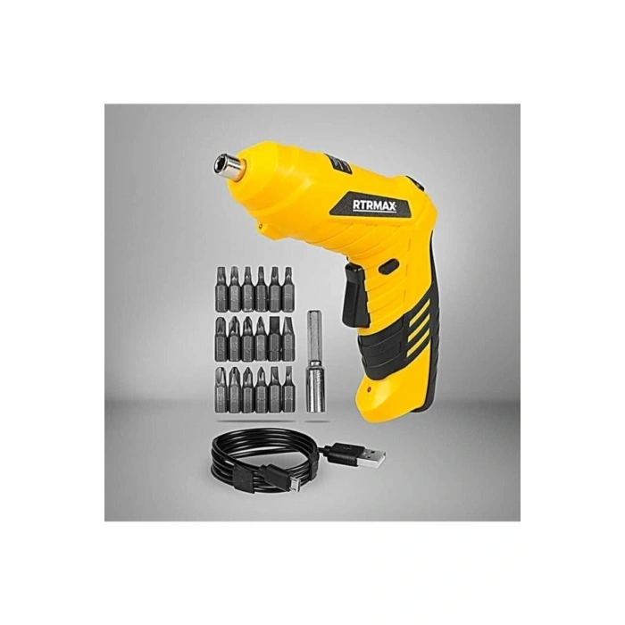 Rtrmax 326 Rtm 3.6v Çift Fonksiyonlu Şarjlı Akülü Vidalama Seti