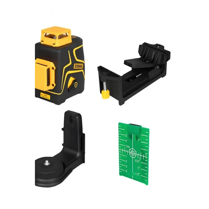 Rtrmax RTM058 Profesyonel Li-ion Şarjlı 3X360 Yeşil Lazer Distomat