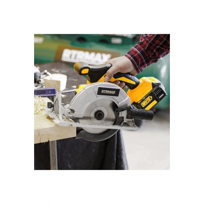 Rtrmax 18v 4ah Akülü Sunta Kesme Çift Akü Rtx1836
