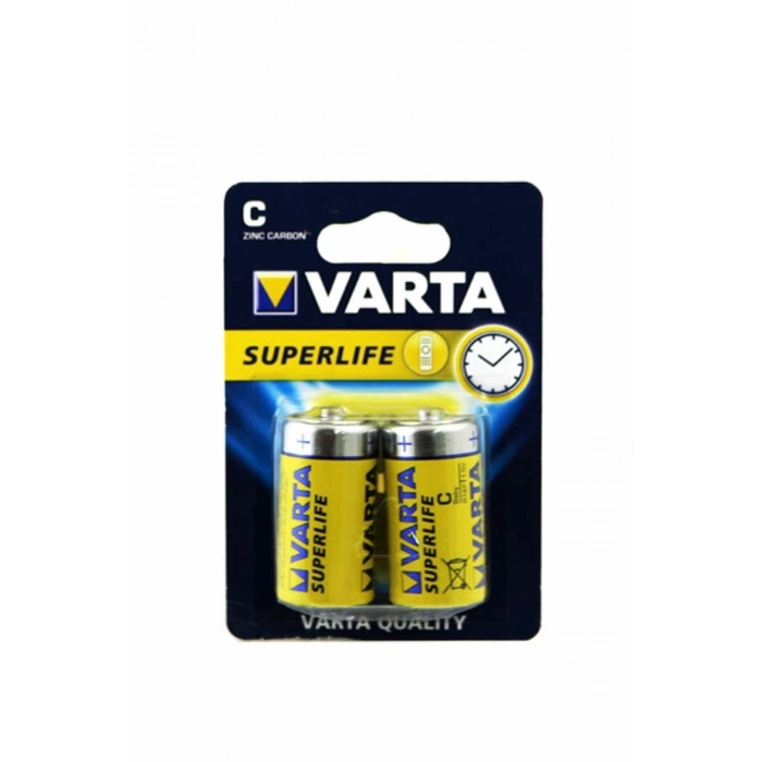 Varta Superlife 2li C Orta Pil