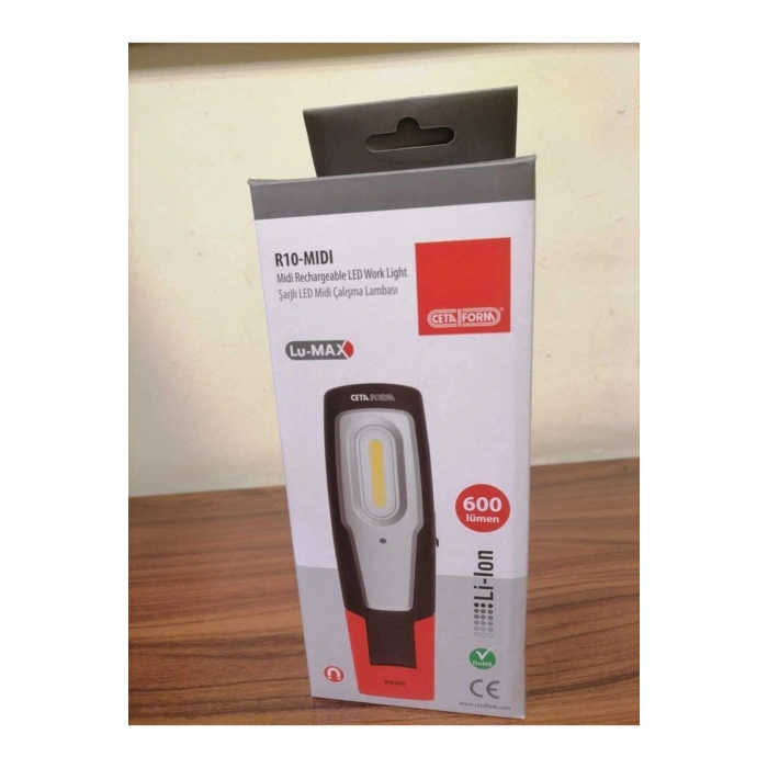 CETA FORM R10-Midi Şarjlı Led Mini Çalışma Lambası