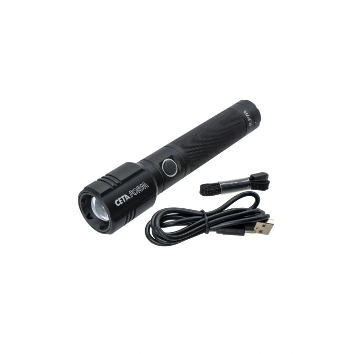 CETA FORM R.p7r Lu-max Pro Şarjlı El Feneri 1000 Lümen (focus)