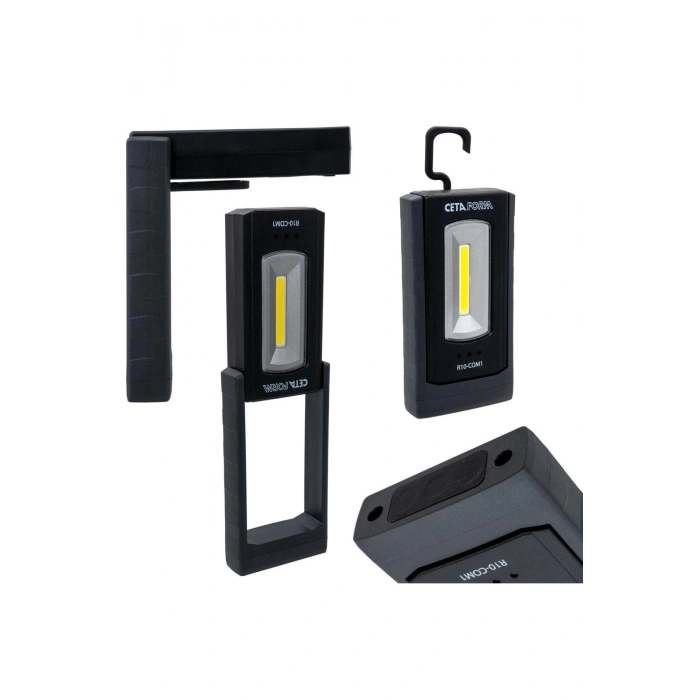 CETA FORM R10-COM1 Şarjlı COB Led Kompakt Çalışma Lambası 300 Lümen