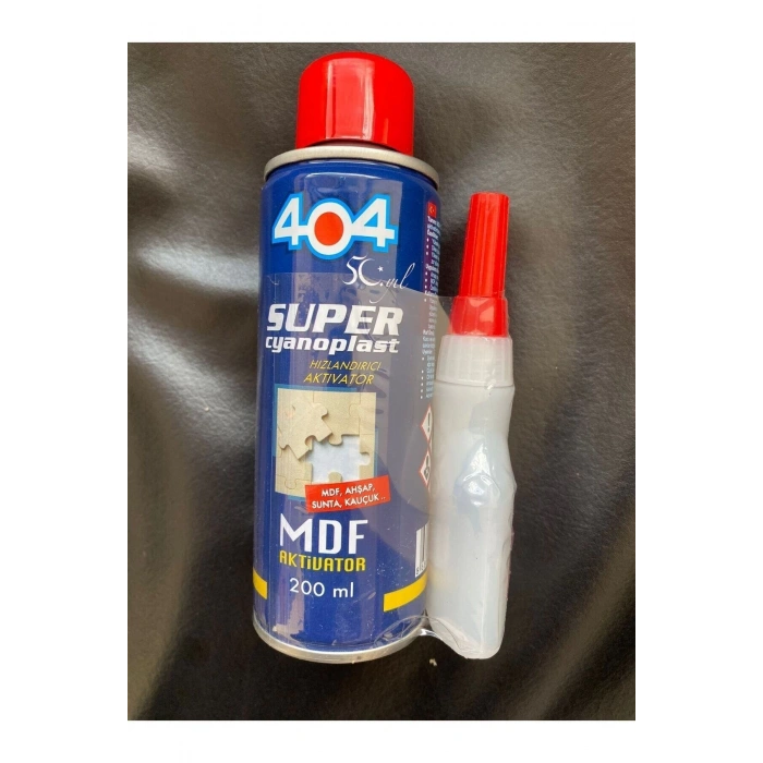 404 Sprey Yapıştırıcı Mdf Aktivatör 200 Ml * 2 Adet
