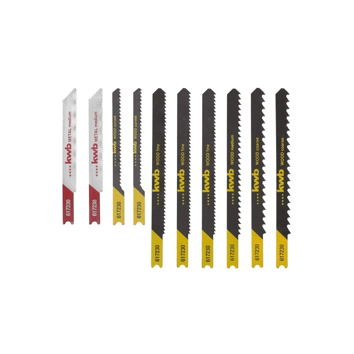 Kwb Dekupaj Testere Seti 10 Parça Kutulu S30