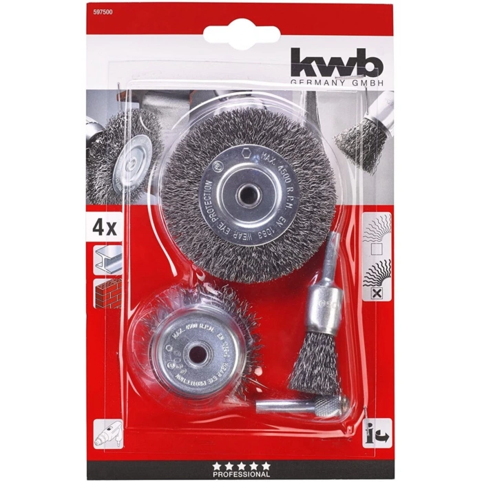 Kwb Fırça Seti 3 Parça 4959750