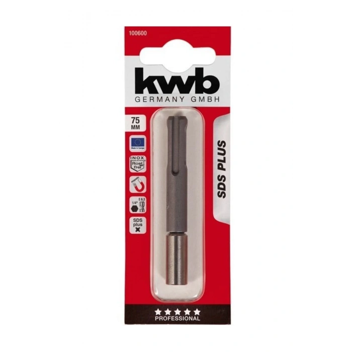 Kwb 75 mm Sds Plus Manyetik Bits Adaptör 49100600