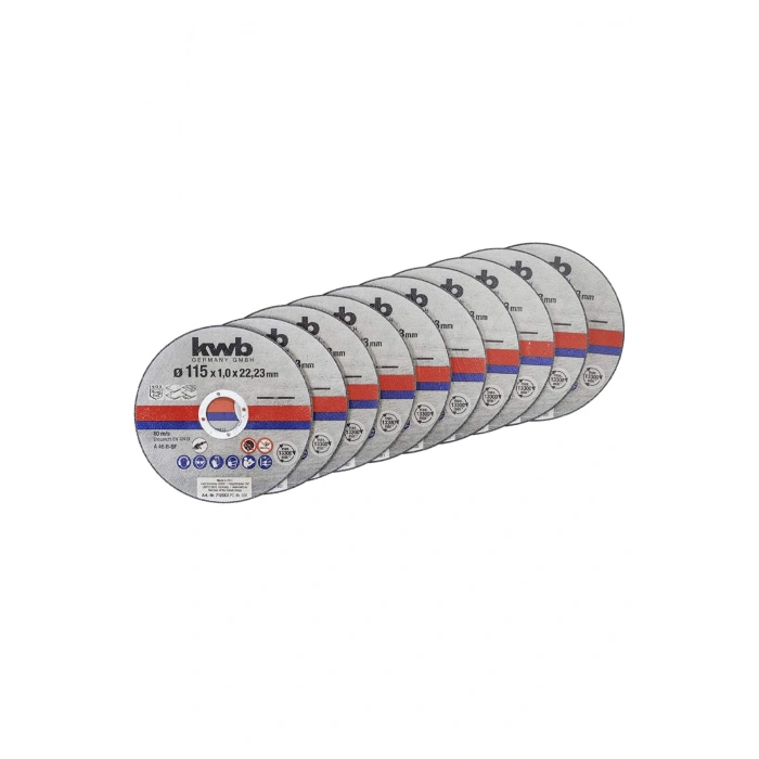Kwb Metal Kesici Disk 115x1.0 10 Lu 49712021
