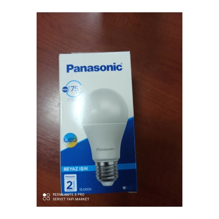 PANASONIC Led Ampul 10.5w E27 Beyaz Işık