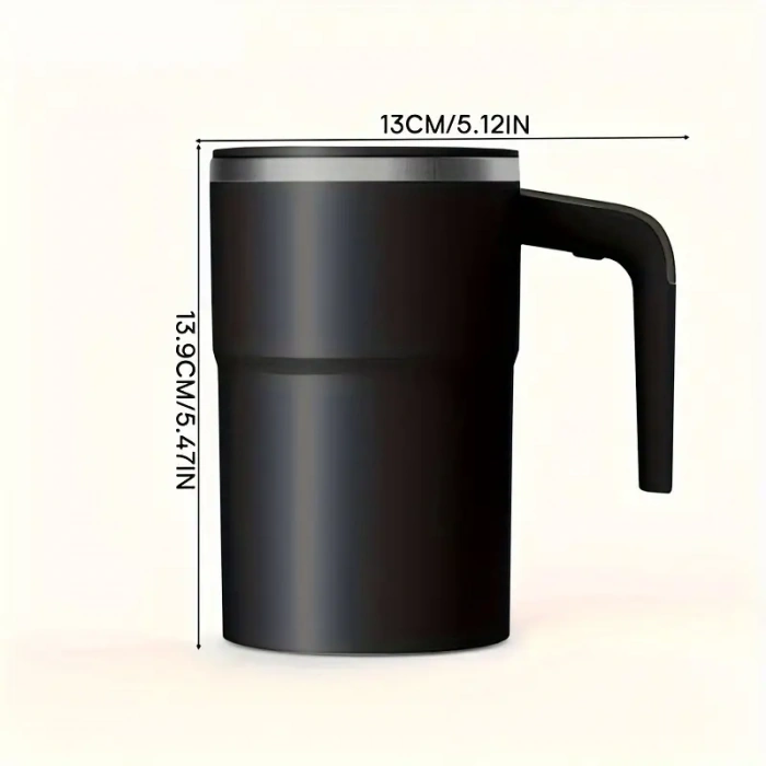 Otomatik Karıştırıcı Kupa Termos Bardak Dijital Sıcaklık Göstergeli Şarjlı