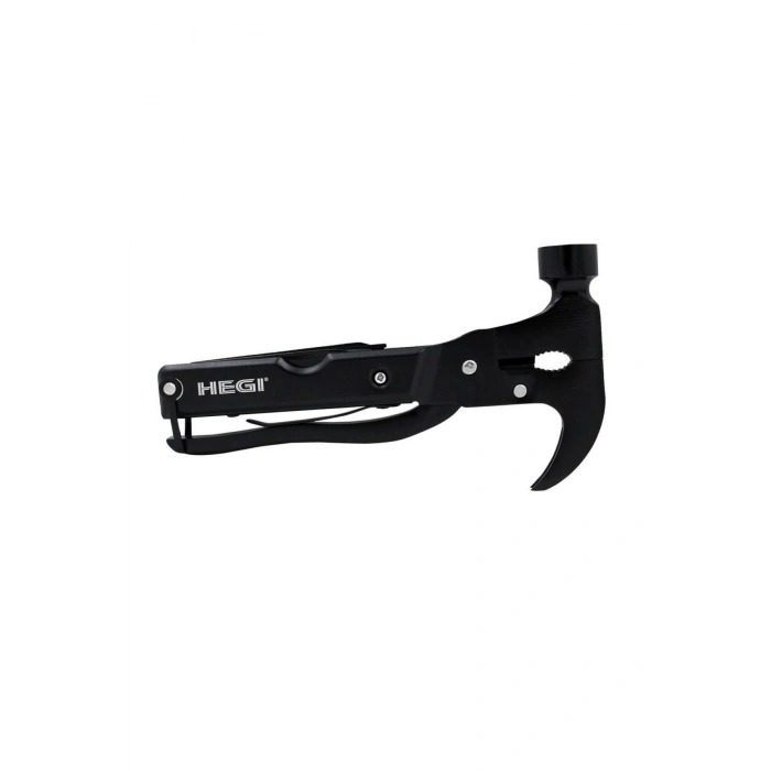 Hegi 818100010 Çok Fonksiyonlu Paslanmaz Çekiç/keser - Siyah