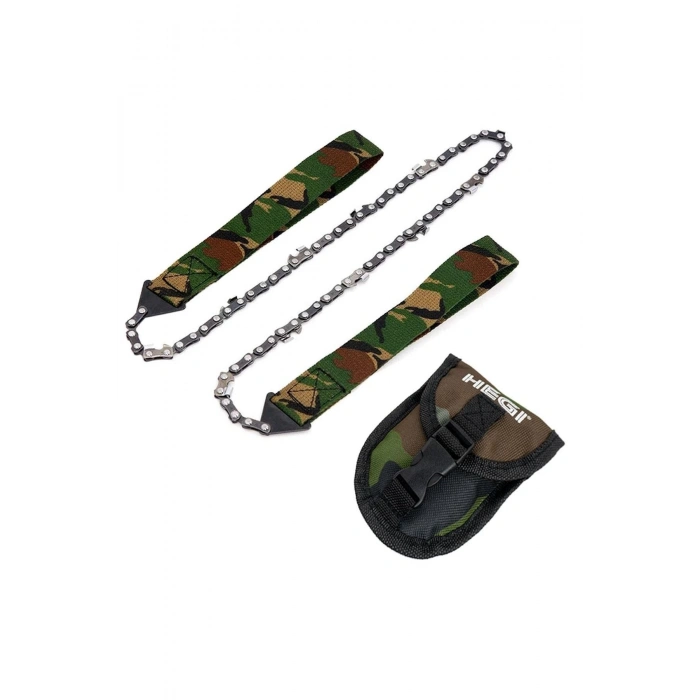 Hegi 818100061 Cep Tipi Zincirli El Testeresi 65cm - Kamuflaj