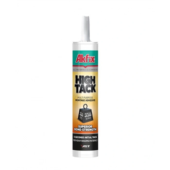 Akfix High Tack Genel Amaçlı Montaj Yapıştırıcı Beyaz 290 Ml
