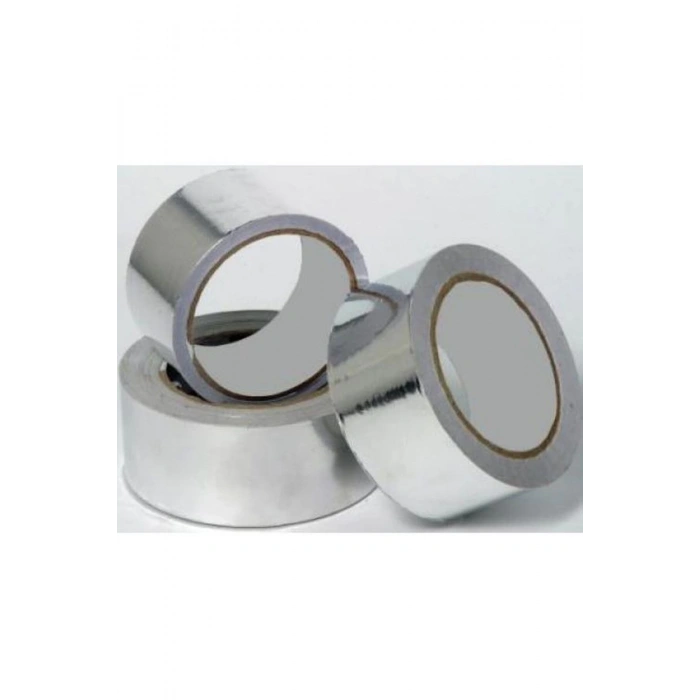 Alüminyum Folyo Bant 44mm * 20 Metre Yanmaz Erimez Tamirat Tadilat Bandı (Düz)