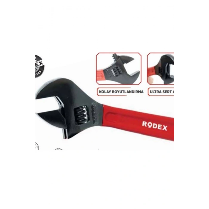 Rodex ANK01T Profesyonel Kurbağacık Anahtar 10 30MM - 250MM
