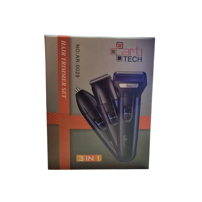ArtıTech Professıonal Traş Makinesi 3 Başlıklı (Saç Sakal Düzeltici) Ar-0029