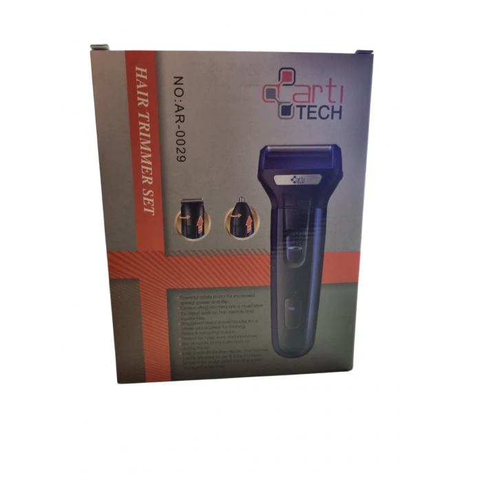 ArtıTech Professıonal Traş Makinesi 3 Başlıklı (Saç Sakal Düzeltici) Ar-0029