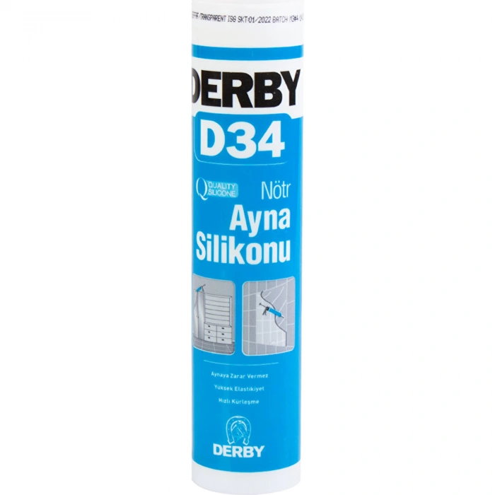 Derby Ayna Silikon Yapıştırıcı Şeffaf D34 320GR