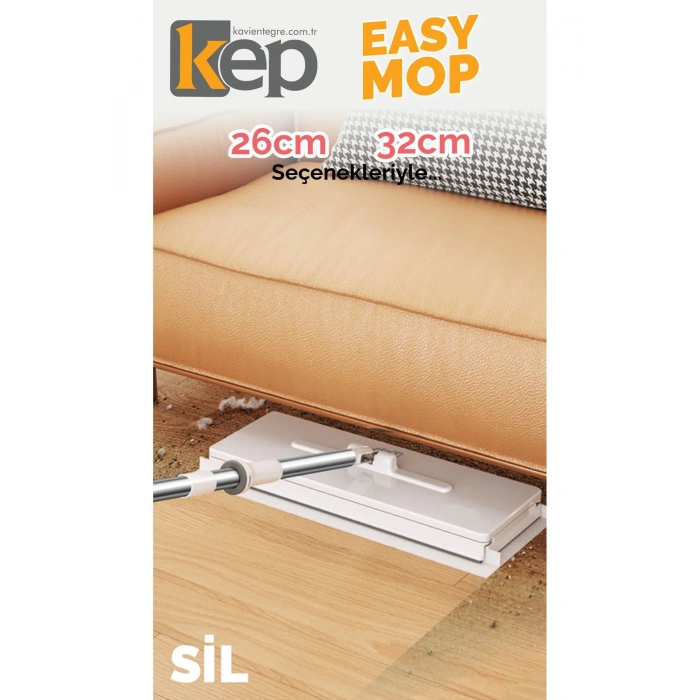 Easy Mop 26 Cm L - Otomatik Bez Yakalayan Mop - Eliniz Kirlenmesin!