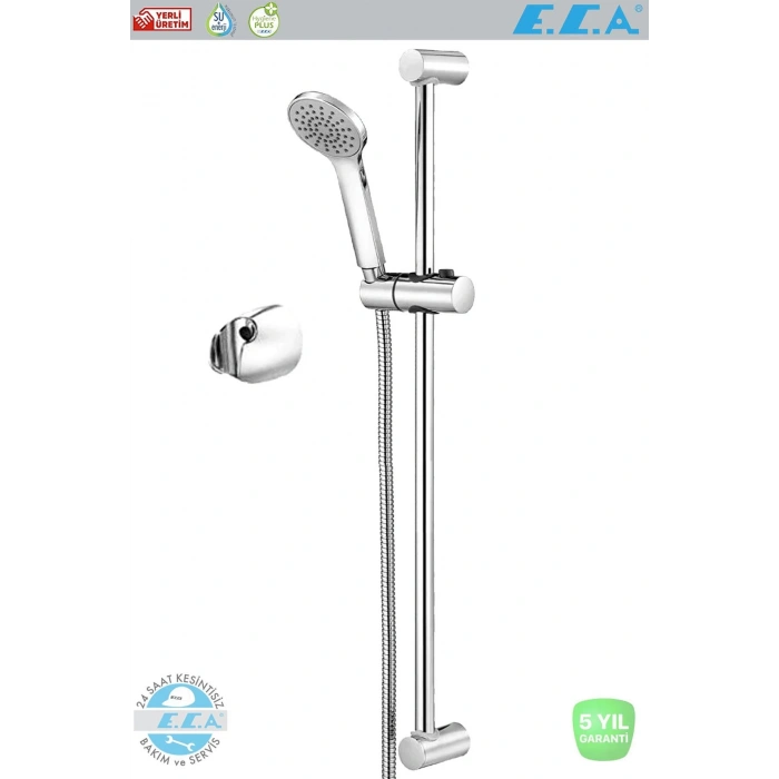E.c.a Spylos Banyo Duş Başlık Seti Hareketli Banyo Üst Takım 102146071