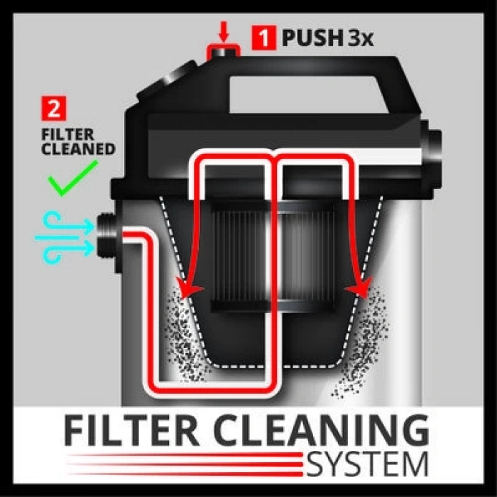 Einhell TE-VC 2340 SAC, Islak/Kuru Elektrikli Süpürge