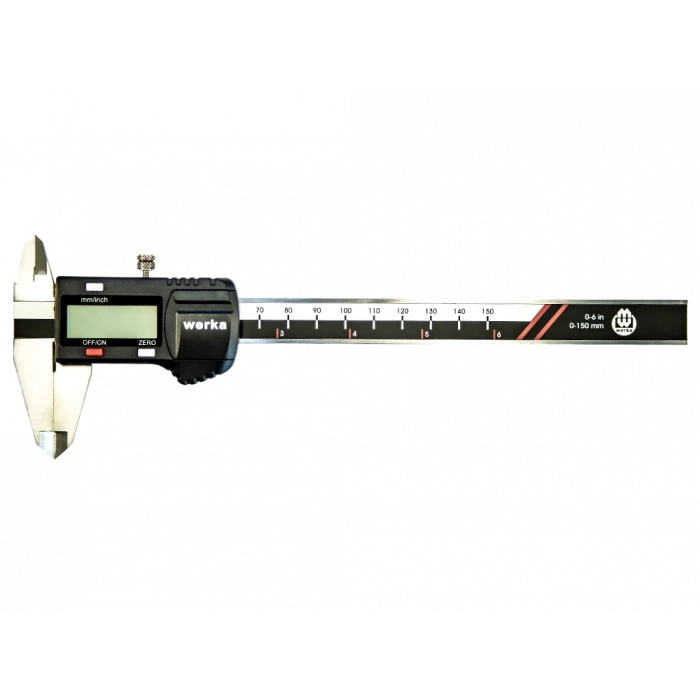 Werka EKONOMİK 3 TUŞLU DİJİTAL KUMPAS 150mm/6