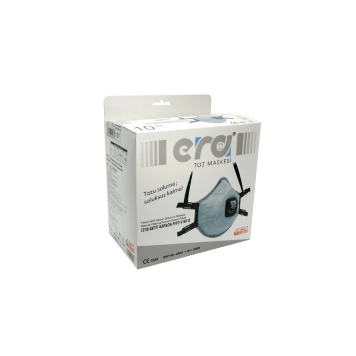 Era Toz Maskesi 7210 Aktif Karbon Ventilli Ffp2 V Nrd 10 Lu Paket