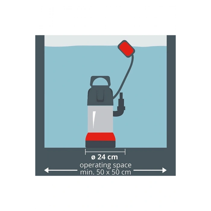 Einhell GE-DP 7330 LL ECO, 2si 1 Arada Dalgıç Pompa