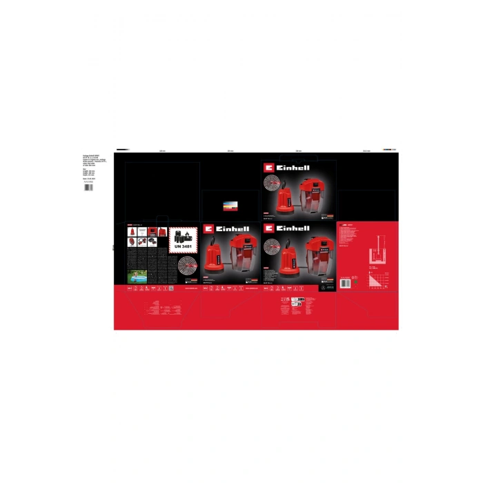 Einhell GE-SP 18 LL Li (1x4,0 Ah),Akülü Dalgıç Pompa - Temiz Su