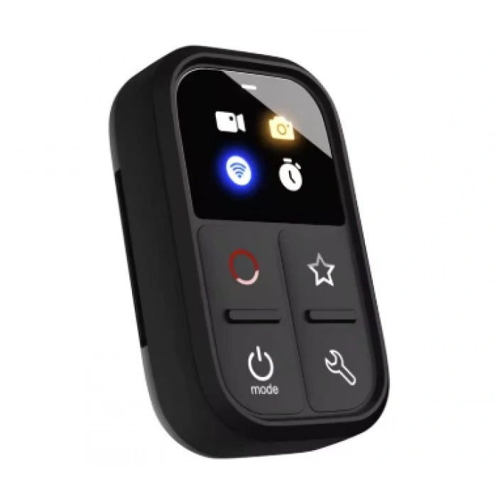 GoPro Hero için kablosuz Akıllı Uzaktan Kumanda 12/11/10/9/8/Max LED Renkli Ekran Pil 50 M Kontrol Bilek Kayışı USB kablosu