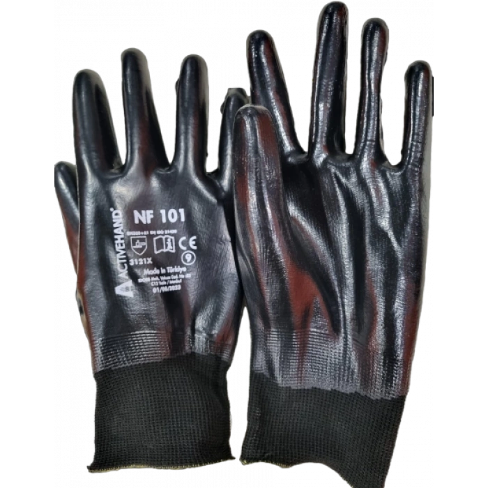 ACTIVEHAND NF101 ELDIVEN NİTRİL TAM KAPLI SYH/SYH N:10