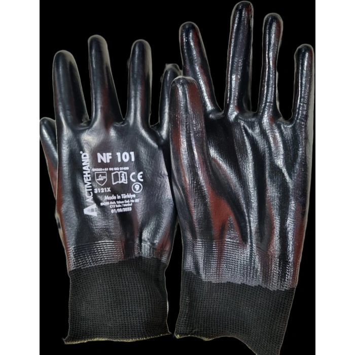 ACTIVEHAND NF101 ELDIVEN NİTRİL TAM KAPLI SYH/SYH N:10
