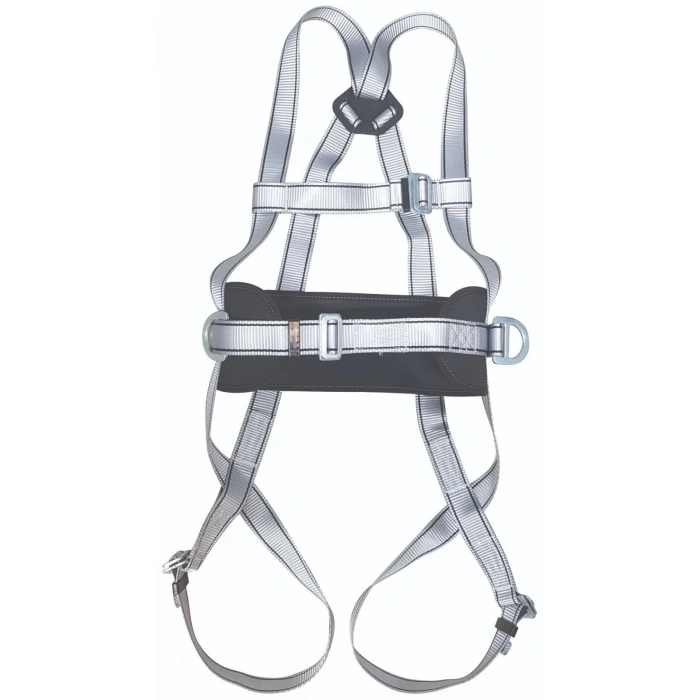 Karam Paraşüt Tipi Emniyet Kemeri Karfit Göğüs Metal Tokalı Statik Halatlı EN 361-358