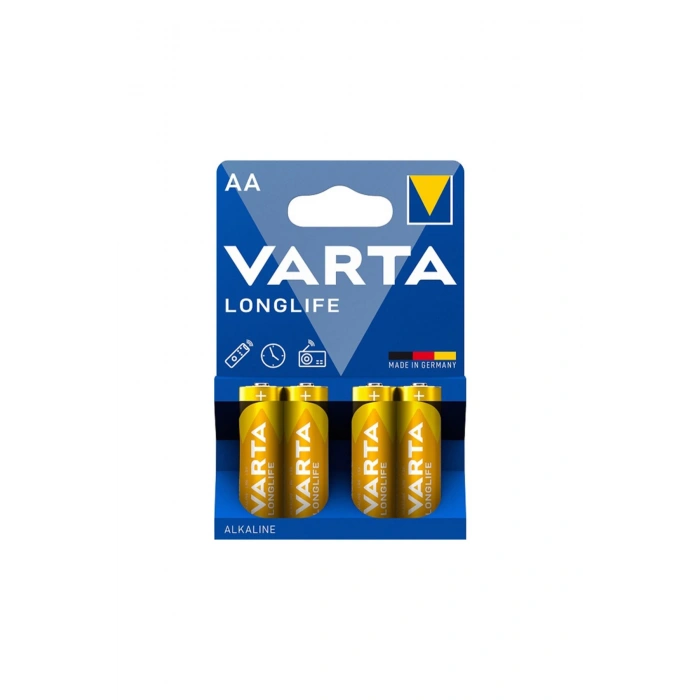Varta Longlife Extra Alkalin Kalem Pil - Aa - 4lü