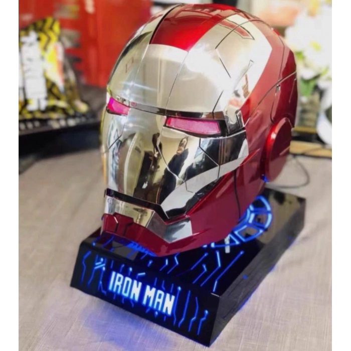 Marvel Demir Adam Kask Ses Komutlu Led Gözler Iron Man