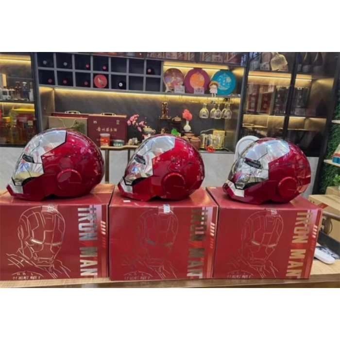 Marvel Demir Adam Kask Ses Komutlu Led Gözler Iron Man