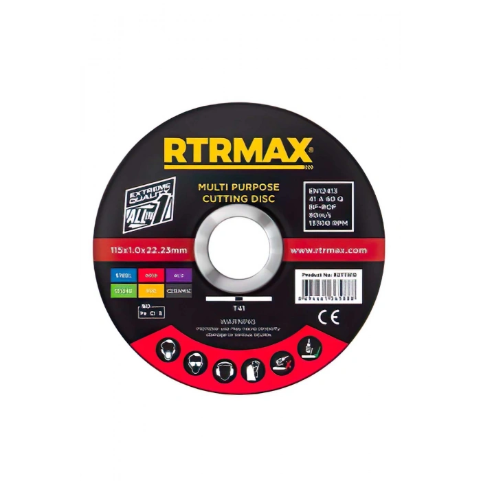 Rtrmax METAL KESME DİSKİ 180*1.0*22 RTRMAX